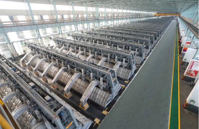 全球首条600ka的原铝生产线于2014年底在魏桥创业集团投入运行,在工艺